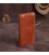 Бумажник мужской вертикальный матовый SHVIGEL 16199 Рыжий картинка, изображение, фото