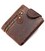 Тонкое мужское портмоне матовое 20239 Vintage Коричневое картинка, изображение, фото