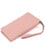 Кошелек-клатч из кожи с карманом для мобильного ST Leather 19313 Розовый картинка, изображение, фото