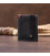 Стильне портмоне-кредитниця комбі в гладкій шкірі GRANDE PELLE 11327 Чорне картинка, зображення, фото