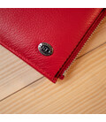 Яркий женский кошелек-клатч ST Leather 19374 Красный картинка, изображение, фото