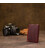 Матове вінтажне портмоне GRANDE PELLE 11454 Бордовий картинка, зображення, фото