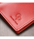 Шкіряне жіноче портмоне GRANDE PELLE 11516 Червоний картинка, зображення, фото