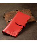 Кожаное женское портмоне GRANDE PELLE 11516 Красный картинка, изображение, фото