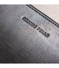 Шкіряний жіночий гаманець на блискавці GRANDE PELLE 11562 Чорний картинка, зображення, фото