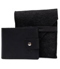Небольшое мужское портмоне GRANDE PELLE 11566 Черный картинка, изображение, фото