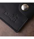 Матовое мужское винтажное портмоне Shvigel 16453 Черный картинка, изображение, фото