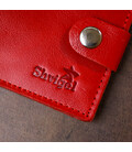 Женское небольшое кожаное портмоне Shvigel 16461 Красный картинка, изображение, фото