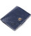 Удобное портмоне из натуральной кожи Shvigel 16507 Синий картинка, изображение, фото