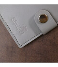 Практичное портмоне из натуральной кожи Shvigel 16514 Серый картинка, изображение, фото