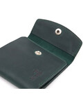 Винтажное кожаное портмоне Shvigel 16615 Зеленый картинка, изображение, фото