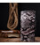 Багатофункціональне жіноче портмоне з натуральної фактурної шкіри під змію KARYA 21002 Чорний картинка, зображення, фото