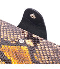 Необычное женское портмоне из натуральной фактурной кожи под змею KARYA 21004 Разноцветный картинка, изображение, фото