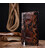 Надежное женское портмоне из натуральной фактурной кожи под змею KARYA 21005 Коричневый картинка, изображение, фото