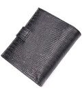 Отличный мужской кошелек из фактурной кожи KARYA 21038 Черный картинка, изображение, фото