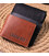 Вместительный мужской кожаный кошелек в два сложения Слава ЗСУ GRANDE PELLE 16737 Светло-коричневый картинка, изображение, фото