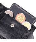 Надійний чоловічий гаманець із натуральної гладкої шкіри ST Leather 19408 Чорний картинка, зображення, фото