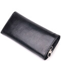 Надійний гаманець-ключниця з натуральної гладкої шкіри ST Leather 19415Чорний картинка, зображення, фото