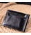 Практичный зажим для денег из натуральной гладкой кожи ST Leather 19417 Черный картинка, изображение, фото