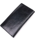 Вертикальный бумажник для мужчин из натуральной кожи ST Leather 19420 Черный картинка, изображение, фото