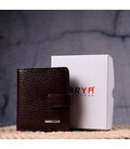 Компактний гаманець для чоловіків з натуральної шкіри KARYA 21326 Коричневий картинка, зображення, фото
