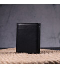 Дуже незвичайний жіночий гаманець із натуральної шкіри KARYA 21339 Чорний картинка, зображення, фото