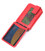 Женский кошелек на молнии из натуральной кожи KARYA 21342 Красный картинка, изображение, фото