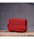 Жіночий гаманець на блискавці з натуральної шкіри KARYA 21342 Червоний картинка, зображення, фото