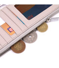 Функціональний жіночий гаманець з натуральної шкіри KARYA 21359 Бежевий картинка, зображення, фото