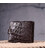 Практичний чоловічий шкіряний гаманець з тисненням під крокодила KARYA 21368 Коричневий картинка, зображення, фото