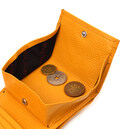 Яркий женский кожаный кошелек с монетницей KARYA 21376 Желтый картинка, изображение, фото