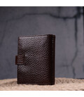 Чоловічий шкіряний невеликий гаманець KARYA 21389 Коричневий картинка, зображення, фото