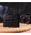 Зажим из натуральной фактурной кожи CANPELLINI 21520 Черный картинка, изображение, фото
