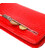 Женское портмоне клатч из натуральной кожи CANPELLINI 21534 Красное картинка, изображение, фото