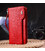 Вместительное женское портмоне клатч из натуральной кожи CANPELLINI 21535 Красное картинка, изображение, фото