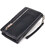 Практичное портмоне клатч из натуральной гладкой кожи CANPELLINI 21540 Черное картинка, изображение, фото