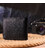 Містке чоловіче портмоне в два складення з натуральної гладкої шкіри CANPELLINI 21573 Чорне картинка, зображення, фото