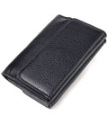 Класичний жіночий гаманець із натуральної шкіри флотар CANPELLINI 21591 Чорний картинка, зображення, фото