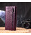 Женский вместительный кошелек из натуральной зернистой кожи CANPELLINI 21630 Фиолетовый картинка, изображение, фото