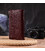 Гарний гаманець із натуральної зернистої шкіри CANPELLINI 21636 Бордовий картинка, зображення, фото