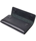 Функціональний жіночий гаманець з натуральної шкіри CANPELLINI 21662 Чорний картинка, зображення, фото