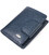 Интересный вертикальный кошелек из натуральной кожи CANPELLINI 21675 Синий картинка, изображение, фото