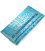 Чудове портмоне для жінок з натуральної шкіри з тисненням під крокодила CANPELLINI 21703 Блакитне картинка, зображення, фото