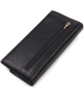 Шикарний жіночий гаманець із зручним функціоналом шкіряний CANPELLINI 21724 Чорний картинка, зображення, фото