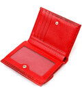 Лакований гаманець для жінок середнього розміру з натуральної шкіри з тисненням під рептилію CANPELLINI 21816 Червоний картинка,