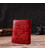Чудовий гаманець для жінок середнього розміру з натуральної шкіри з тисненням під рептилію CANPELLINI 21818 Червоний картинка, з