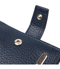 Практичний чоловічий гаманець із натуральної зернистої шкіри CANPELLINI 21879 Синій картинка, зображення, фото