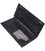 Фактурний чоловічий вертикальний гаманець з натуральної шкіри з тисненням CANPELLINI 21906 Чорний картинка, зображення, фото