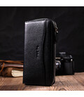Женское вместительное портмоне на молнии из натуральной кожи Tony Bellucci 21970 Черный картинка, изображение, фото