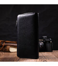 Жіноче містке портмоне на блискавці з натуральної шкіри Tony Bellucci 21970 Чорний картинка, зображення, фото